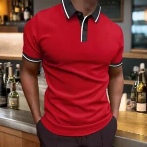 Men's Short Sleeved Polo Shirt