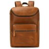 Men's Brown Backpack Genuine Leather (15 Inch Laptop Bagpack)